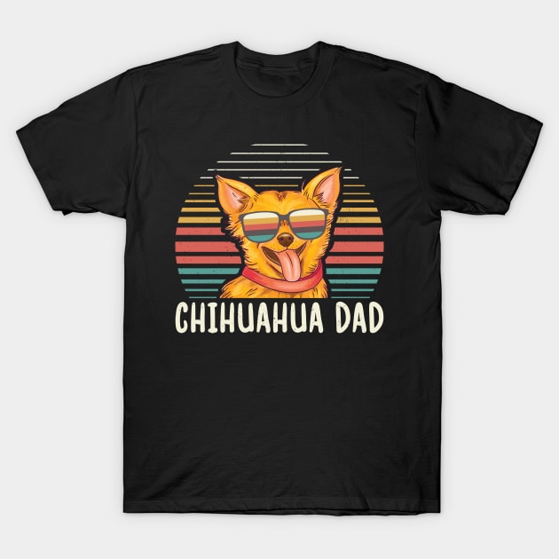 Chihuahua Dad | Dog Owner Chihuahuas T-Shirt by Streetwear KKS